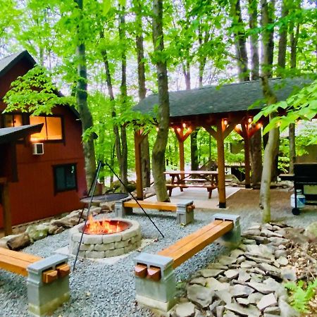 Lakeview Cabin In The Hideout Lake Ariel Exterior foto