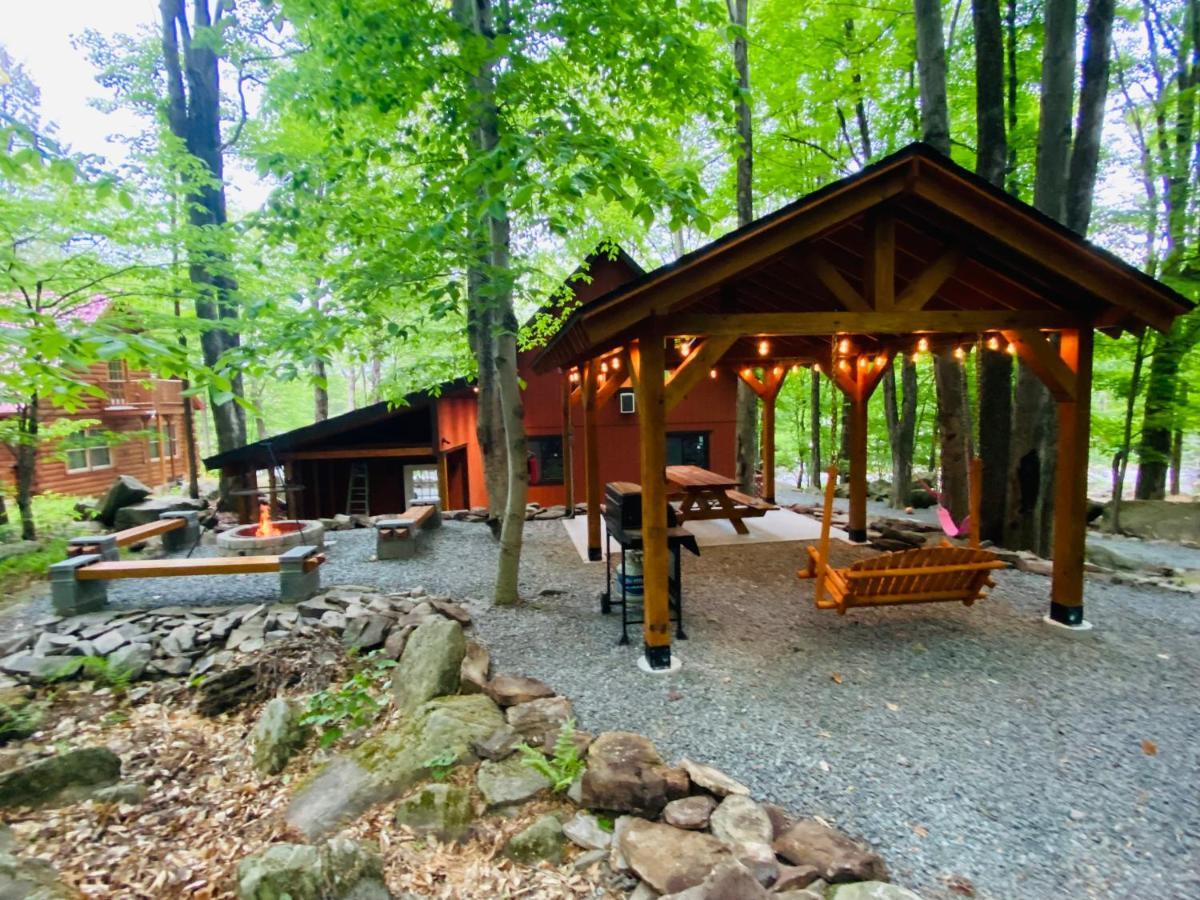 Lakeview Cabin In The Hideout Lake Ariel Exterior foto