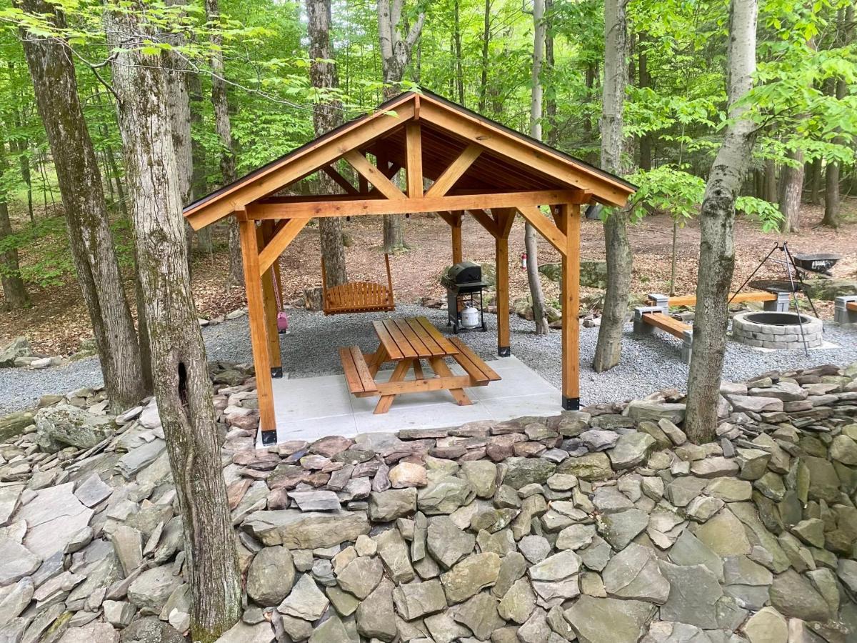 Lakeview Cabin In The Hideout Lake Ariel Exterior foto
